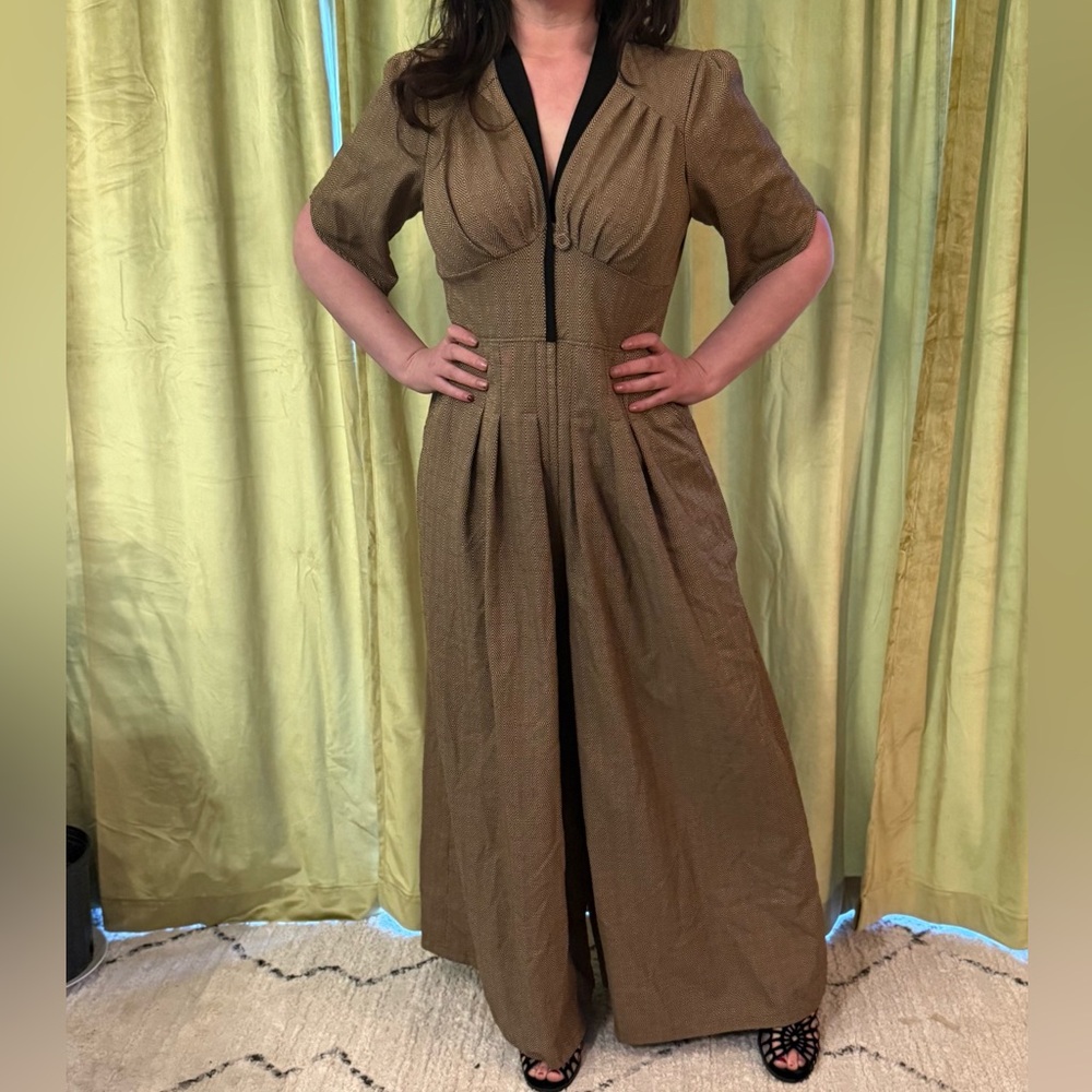 Miss Candy floss jumpsuit XL